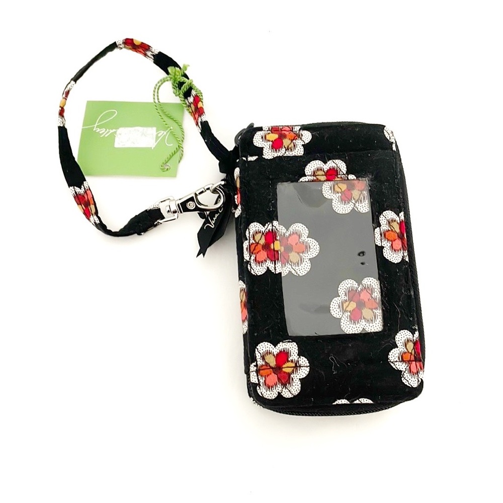 Vera Bradley • piroutte all in one wrislet black floral • NWT
